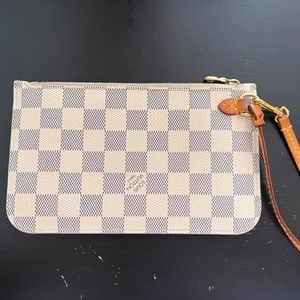 Louis Vuitton Damier Azur PM pouch